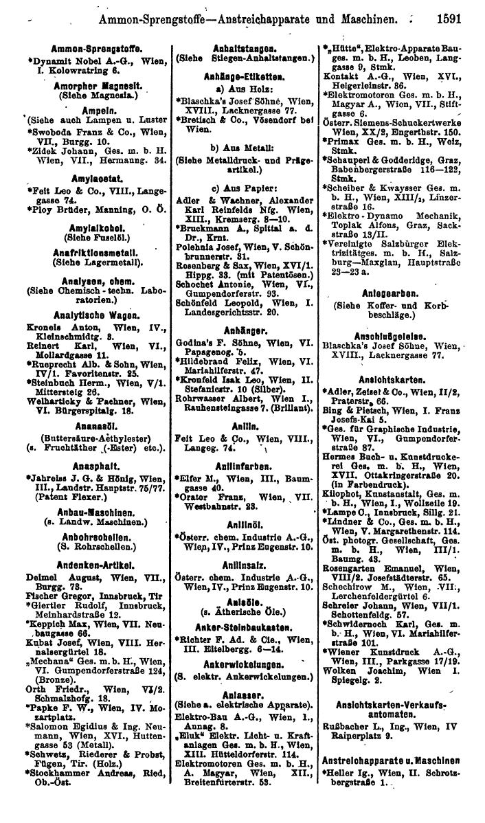 Compass. Finanzielles Jahrbuch 1923, Band IV: Österreich. - Seite 2159