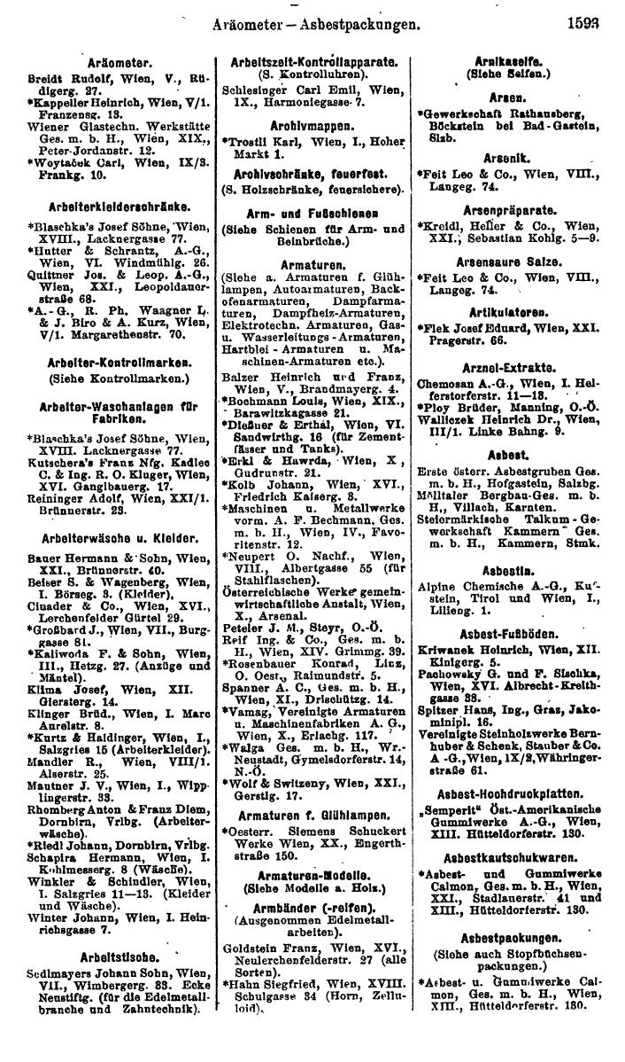 Compass. Finanzielles Jahrbuch 1923, Band IV: Österreich. - Seite 2161