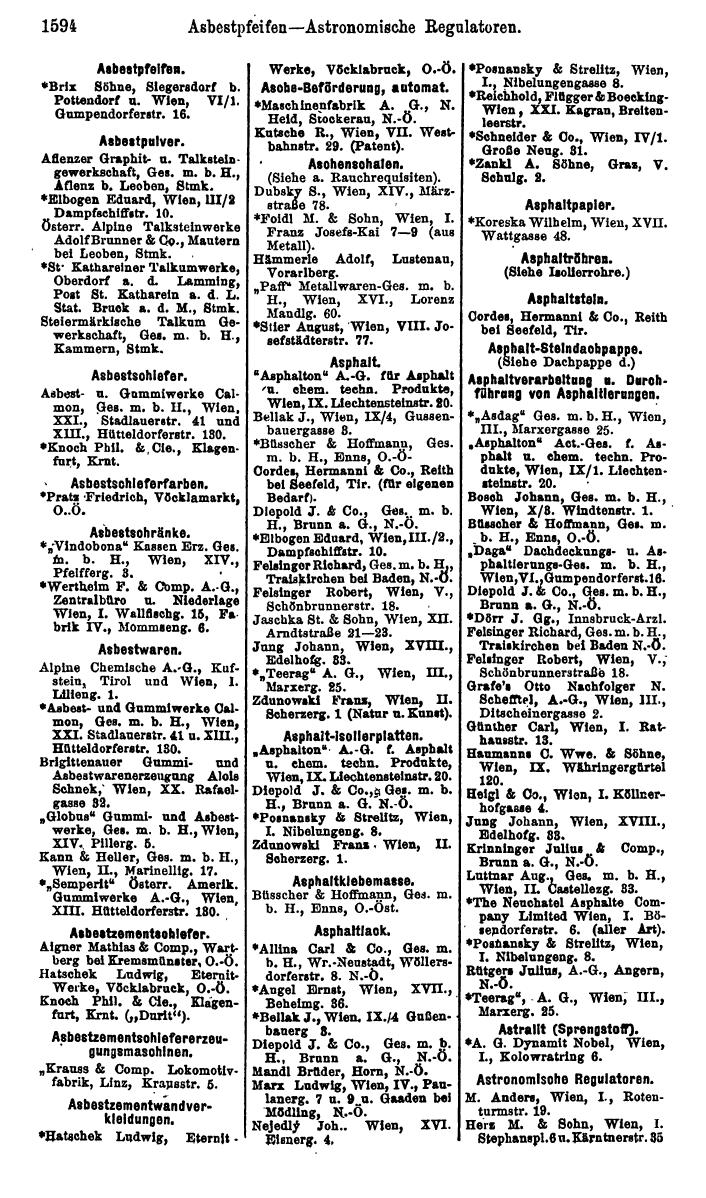 Compass. Finanzielles Jahrbuch 1923, Band IV: Österreich. - Seite 2162