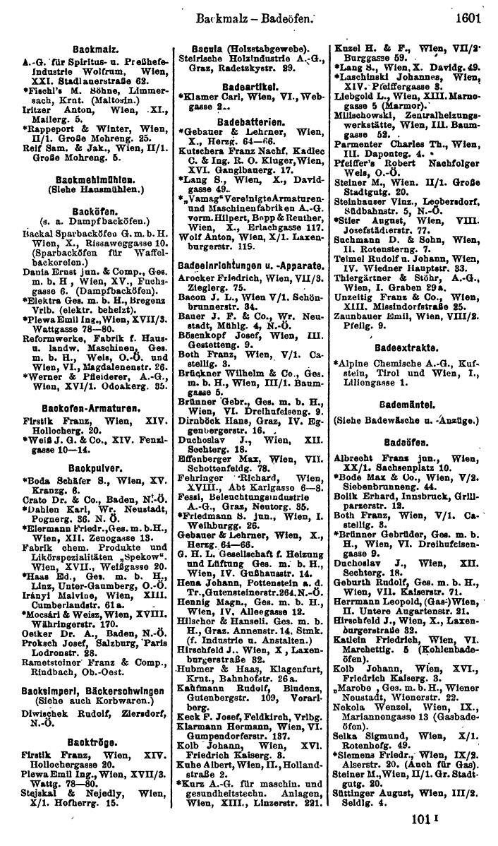 Compass. Finanzielles Jahrbuch 1923, Band IV: Österreich. - Page 2177