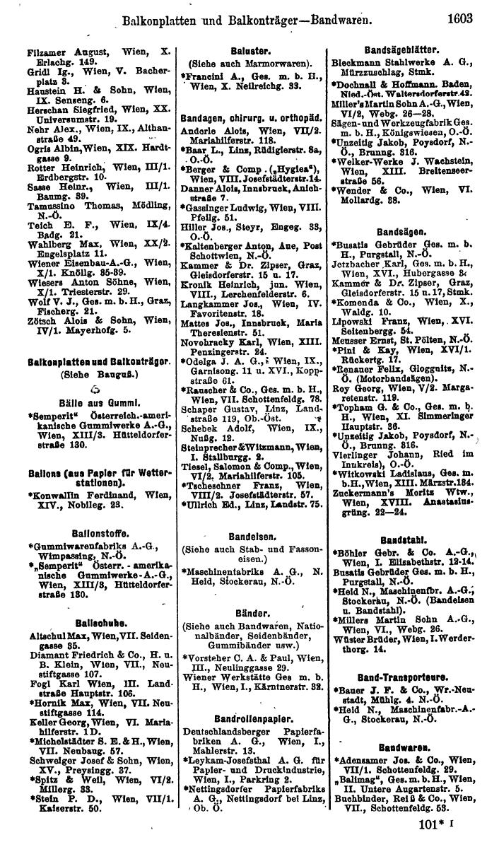 Compass. Finanzielles Jahrbuch 1923, Band IV: Österreich. - Page 2179