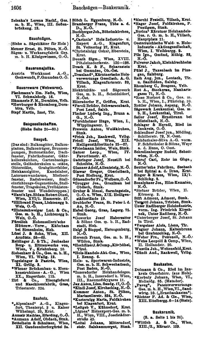 Compass. Finanzielles Jahrbuch 1923, Band IV: Österreich. - Page 2182