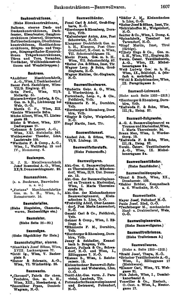 Compass. Finanzielles Jahrbuch 1923, Band IV: Österreich. - Page 2183