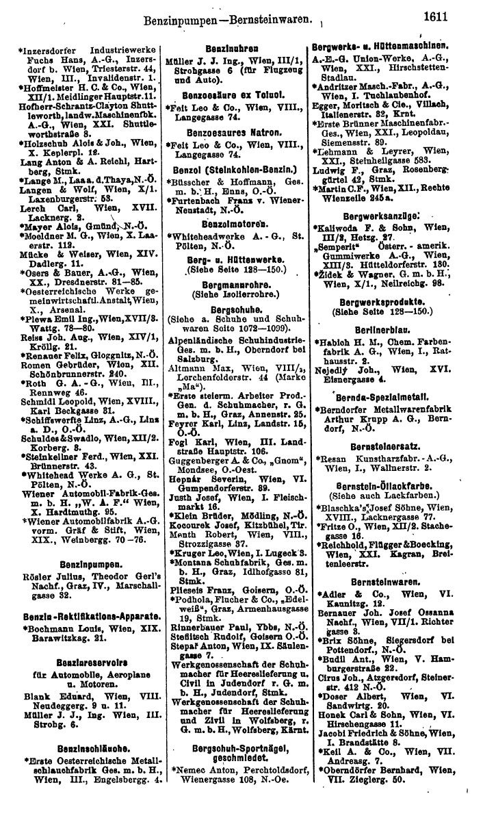 Compass. Finanzielles Jahrbuch 1923, Band IV: Österreich. - Page 2187