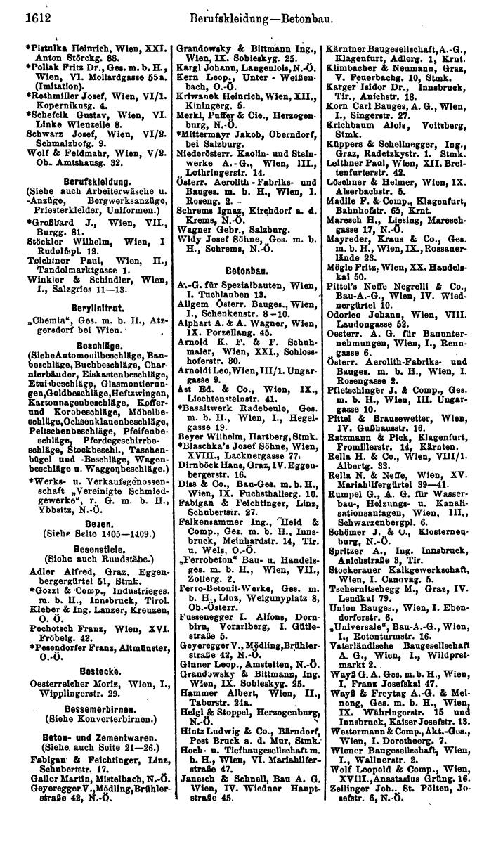 Compass. Finanzielles Jahrbuch 1923, Band IV: Österreich. - Page 2188