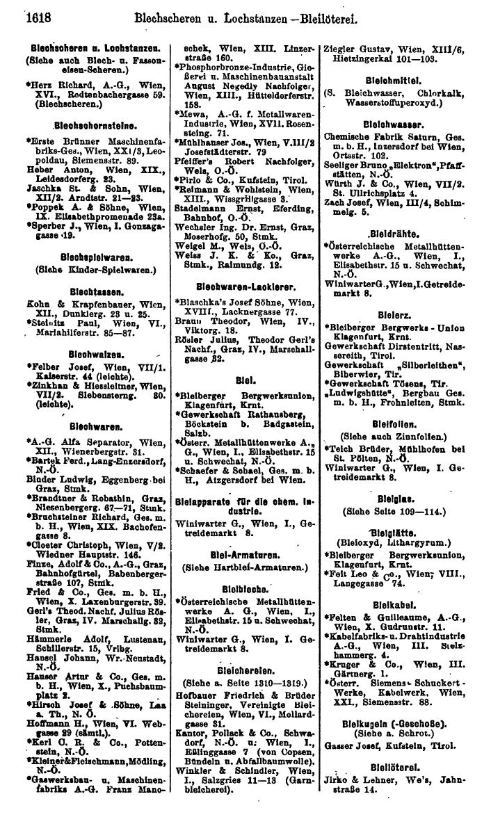 Compass. Finanzielles Jahrbuch 1923, Band IV: Österreich. - Page 2194