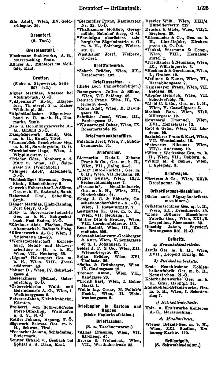 Compass. Finanzielles Jahrbuch 1923, Band IV: Österreich. - Page 2201