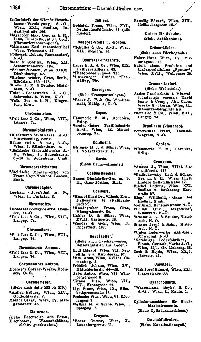 Compass. Finanzielles Jahrbuch 1923, Band IV: Österreich. - Page 2212