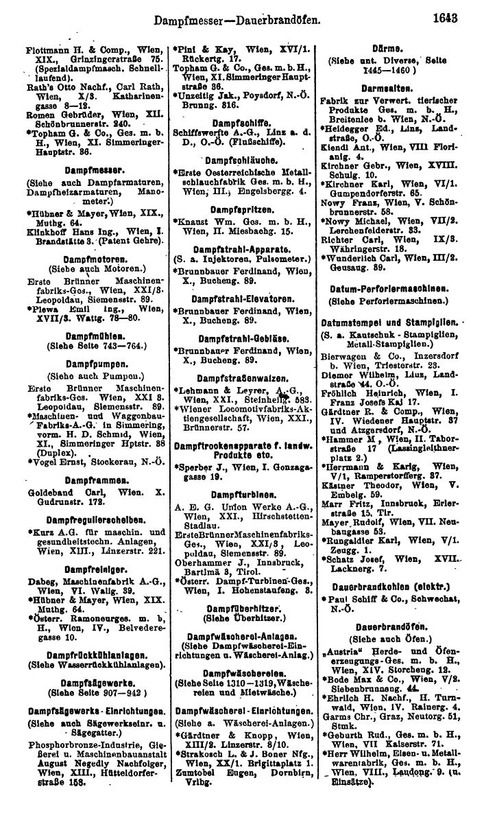 Compass. Finanzielles Jahrbuch 1923, Band IV: Österreich. - Page 2219