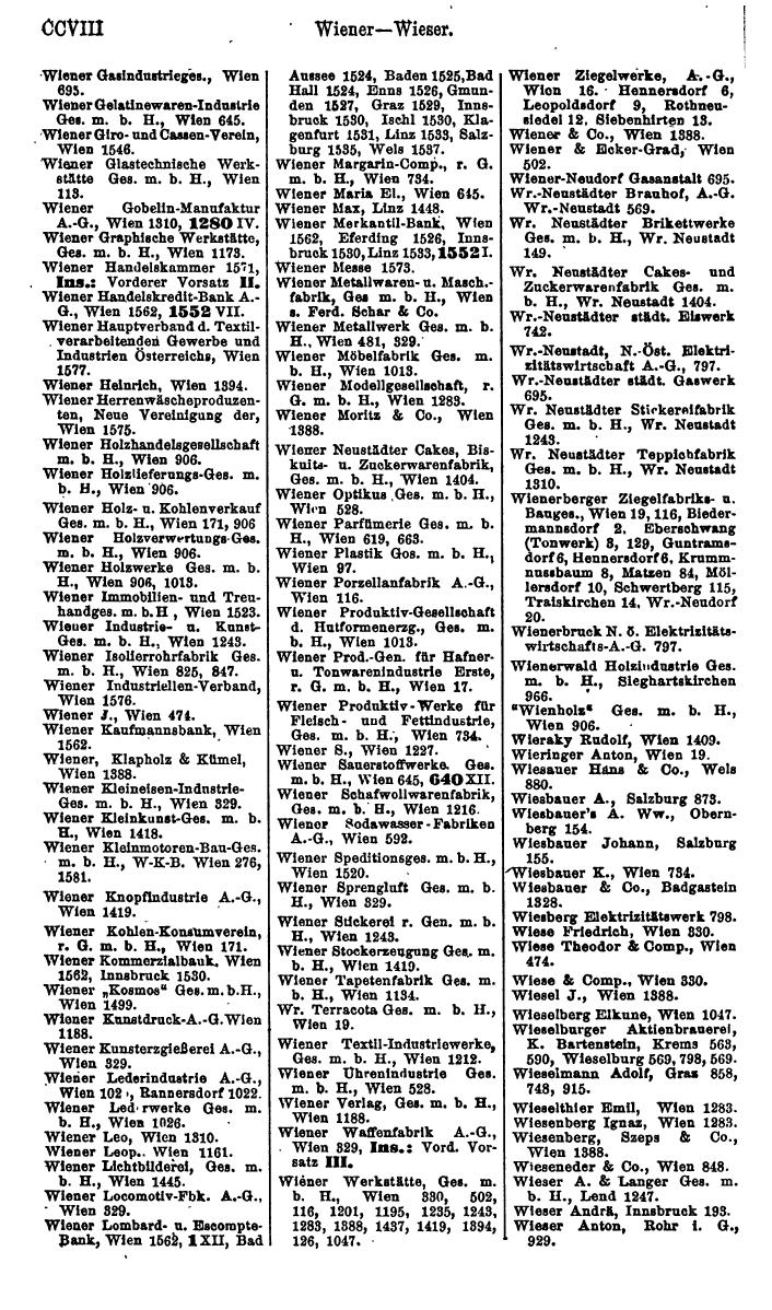Compass. Finanzielles Jahrbuch 1923, Band IV: Österreich. - Page 222