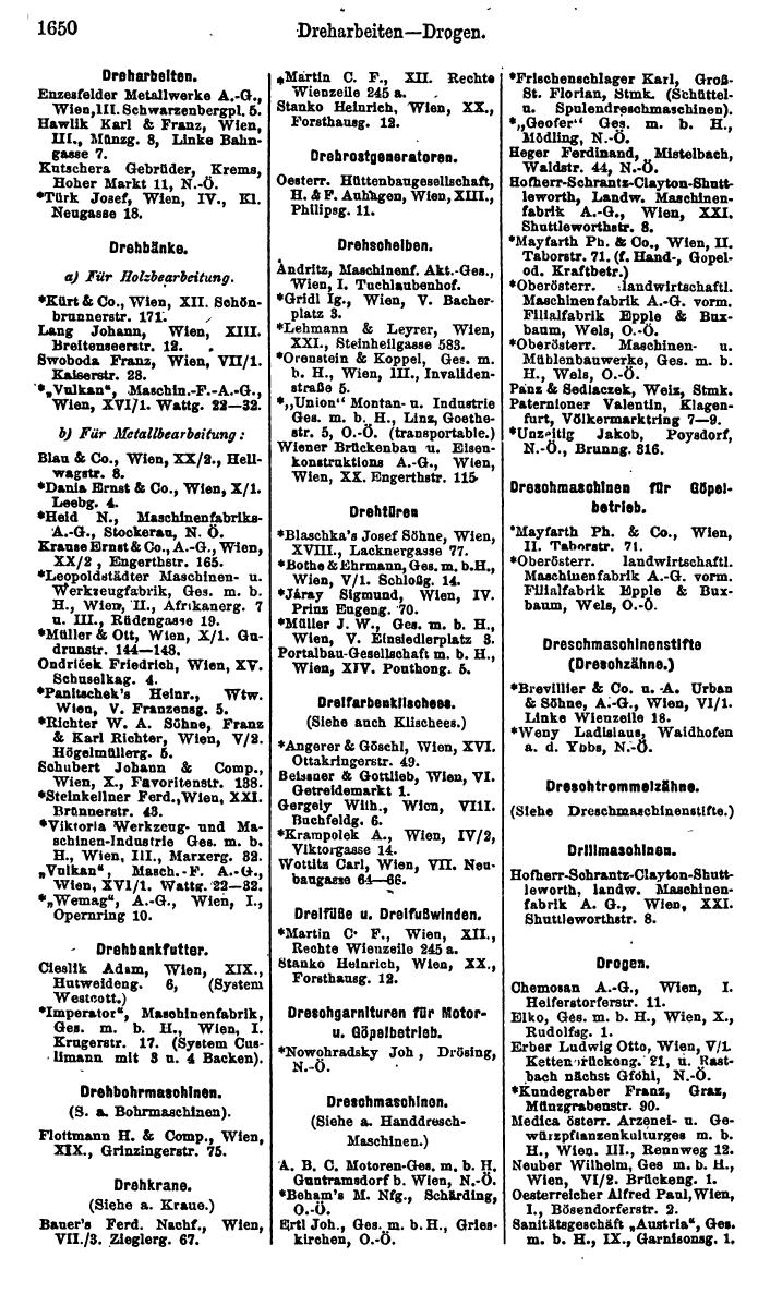 Compass. Finanzielles Jahrbuch 1923, Band IV: Österreich. - Seite 2226