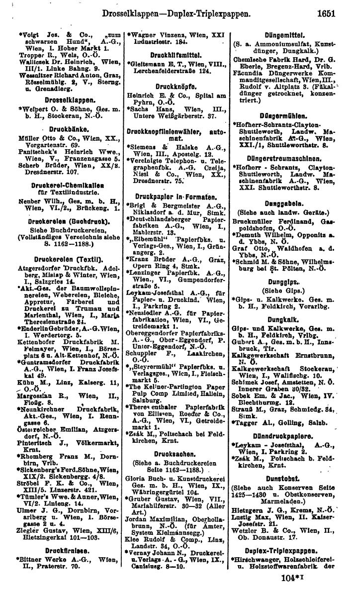 Compass. Finanzielles Jahrbuch 1923, Band IV: Österreich. - Page 2227