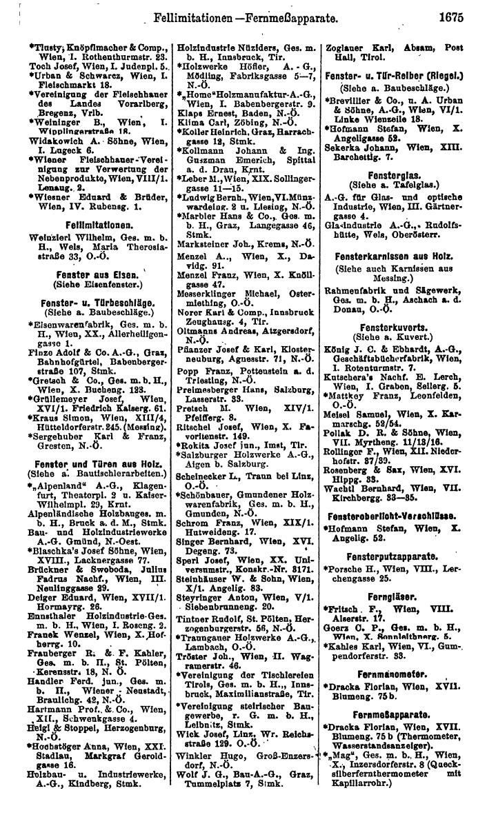 Compass. Finanzielles Jahrbuch 1923, Band IV: Österreich. - Seite 2251