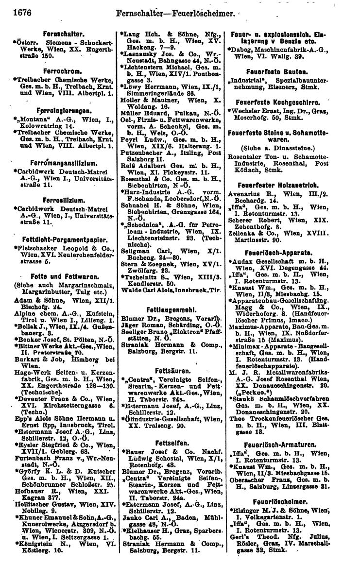 Compass. Finanzielles Jahrbuch 1923, Band IV: Österreich. - Page 2252