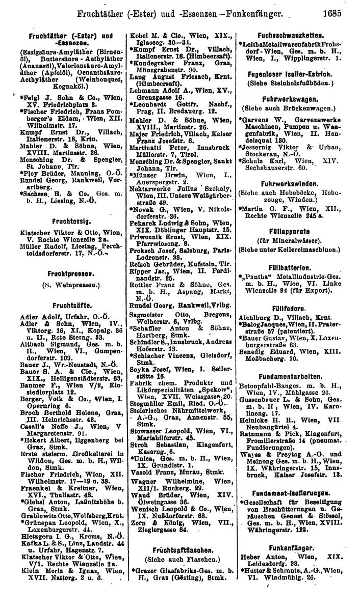 Compass. Finanzielles Jahrbuch 1923, Band IV: Österreich. - Page 2261