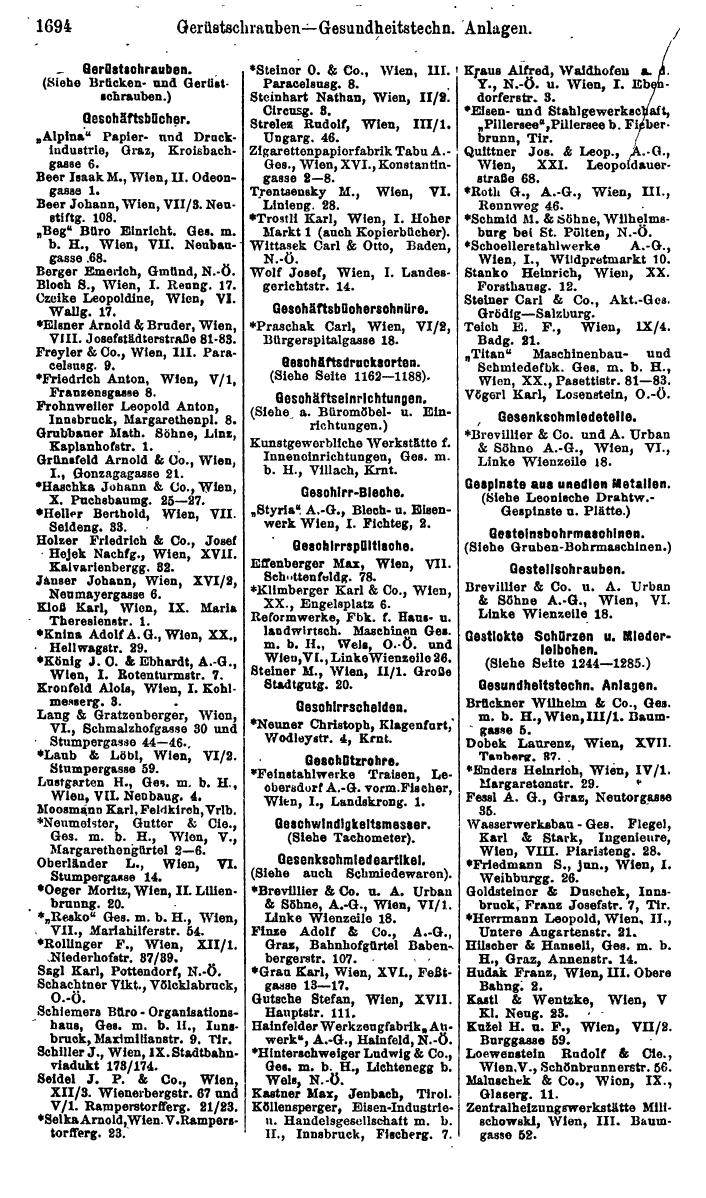 Compass. Finanzielles Jahrbuch 1923, Band IV: Österreich. - Page 2270