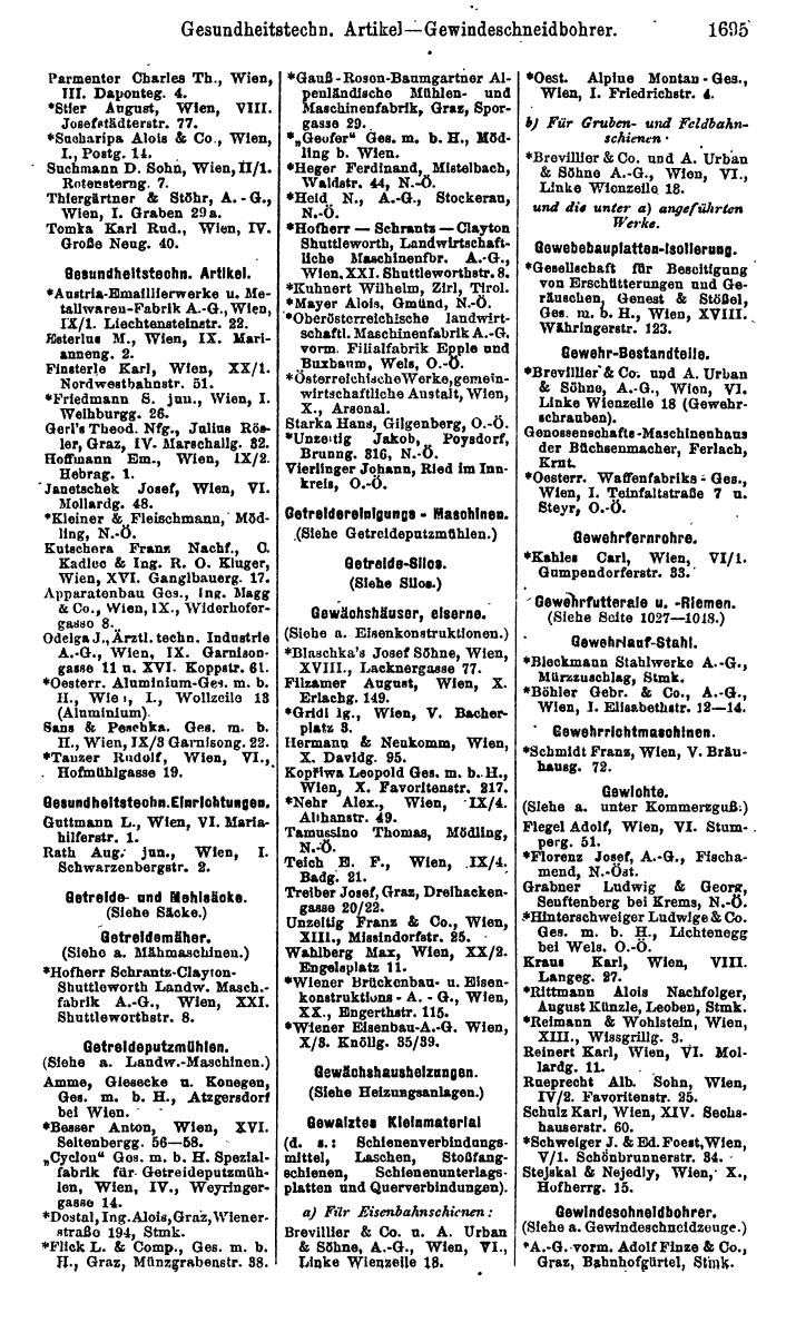 Compass. Finanzielles Jahrbuch 1923, Band IV: Österreich. - Page 2271