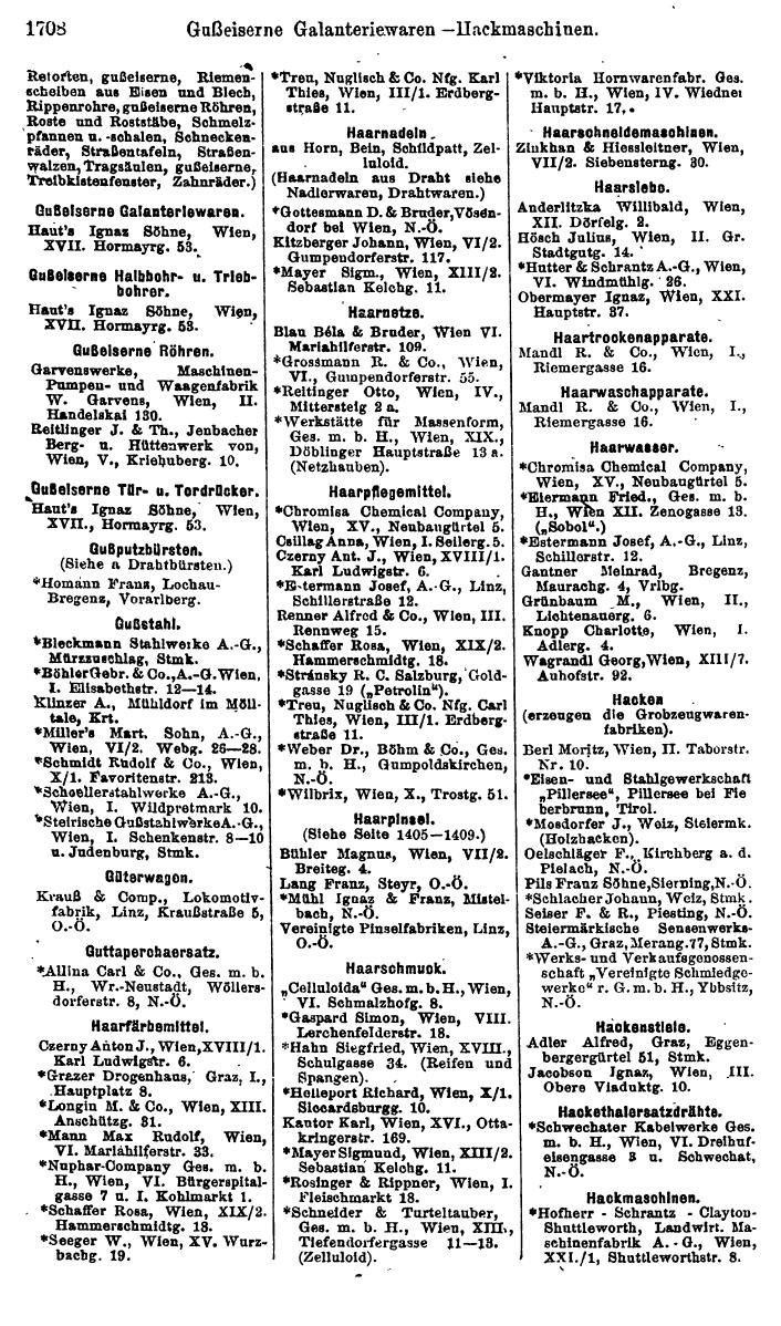 Compass. Finanzielles Jahrbuch 1923, Band IV: Österreich. - Page 2284