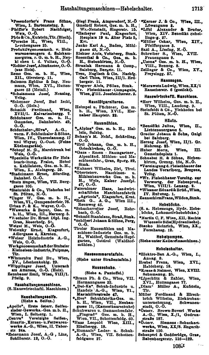 Compass. Finanzielles Jahrbuch 1923, Band IV: Österreich. - Seite 2289