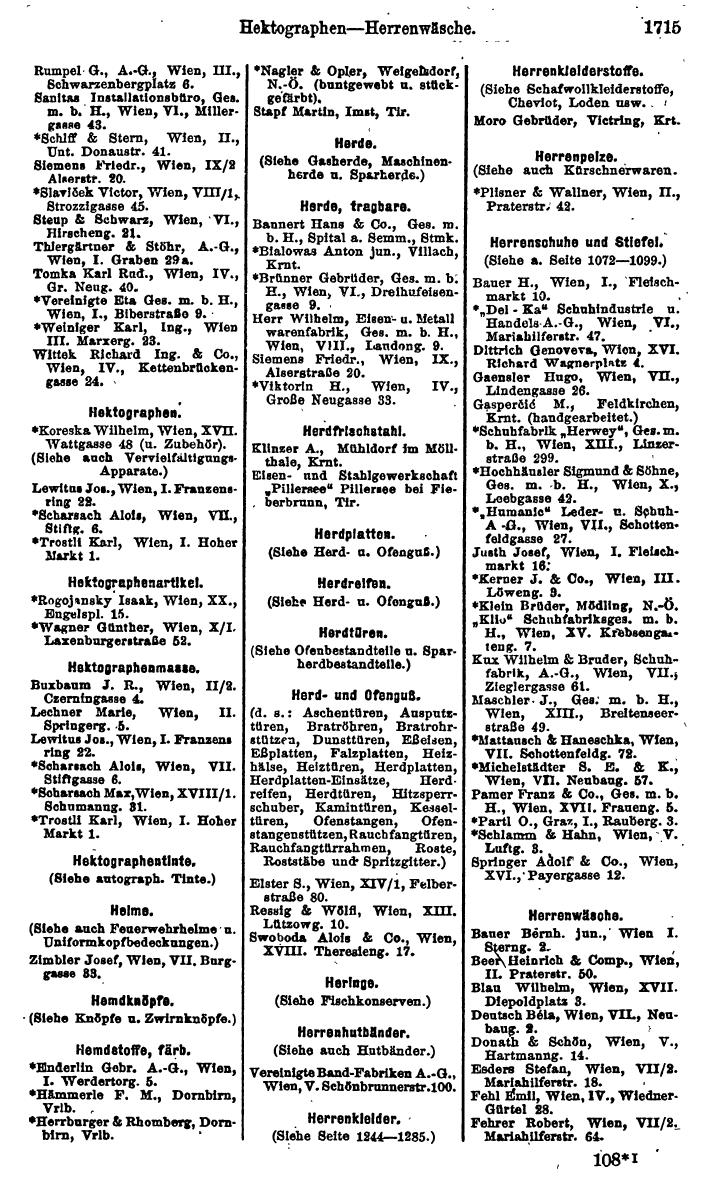 Compass. Finanzielles Jahrbuch 1923, Band IV: Österreich. - Page 2291