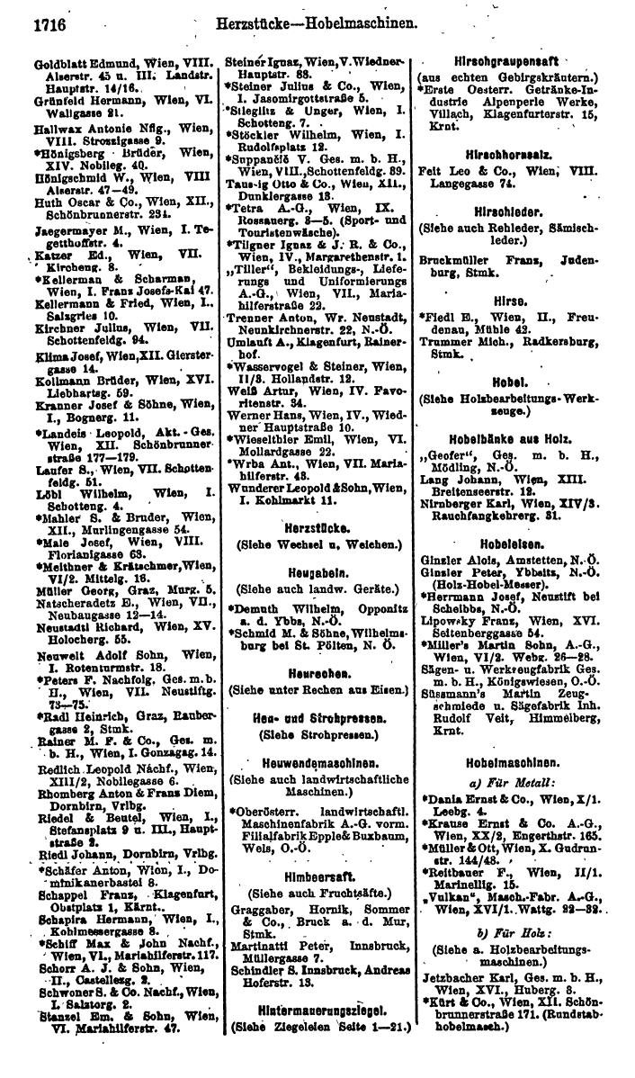 Compass. Finanzielles Jahrbuch 1923, Band IV: Österreich. - Page 2292