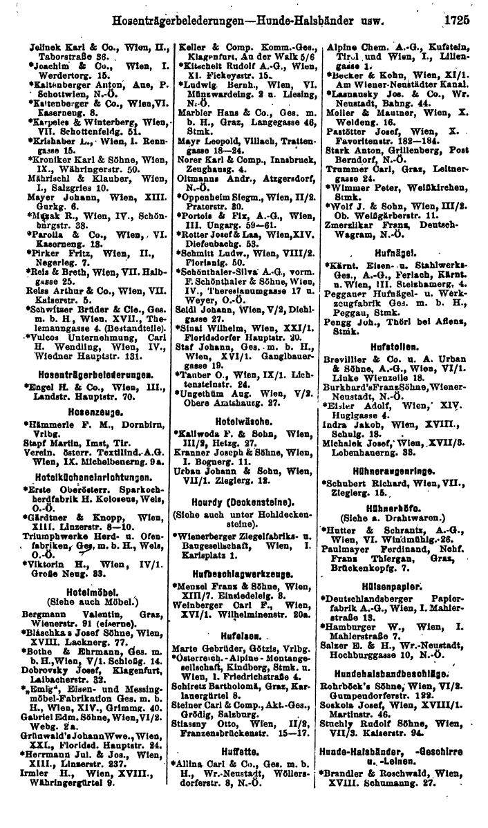 Compass. Finanzielles Jahrbuch 1923, Band IV: Österreich. - Page 2301