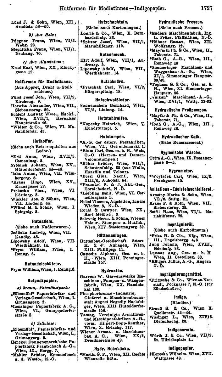 Compass. Finanzielles Jahrbuch 1923, Band IV: Österreich. - Seite 2303