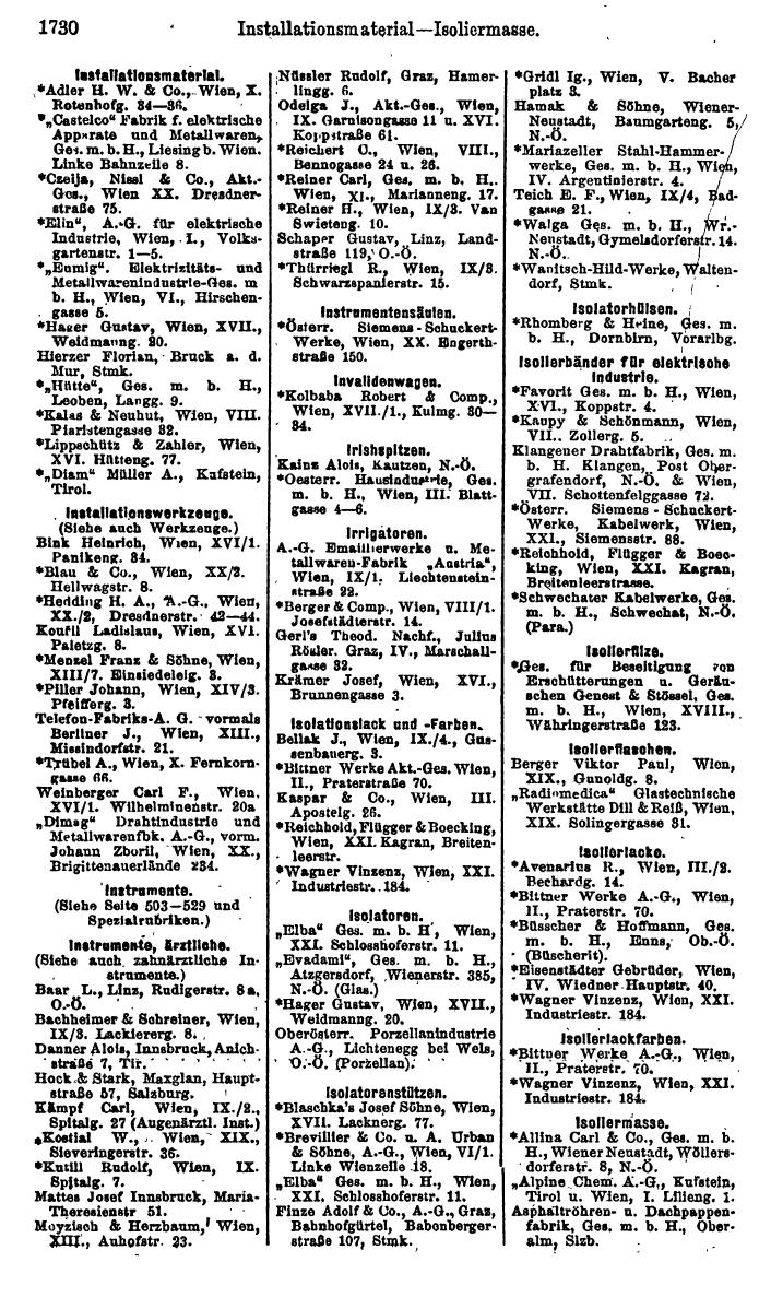 Compass. Finanzielles Jahrbuch 1923, Band IV: Österreich. - Seite 2306