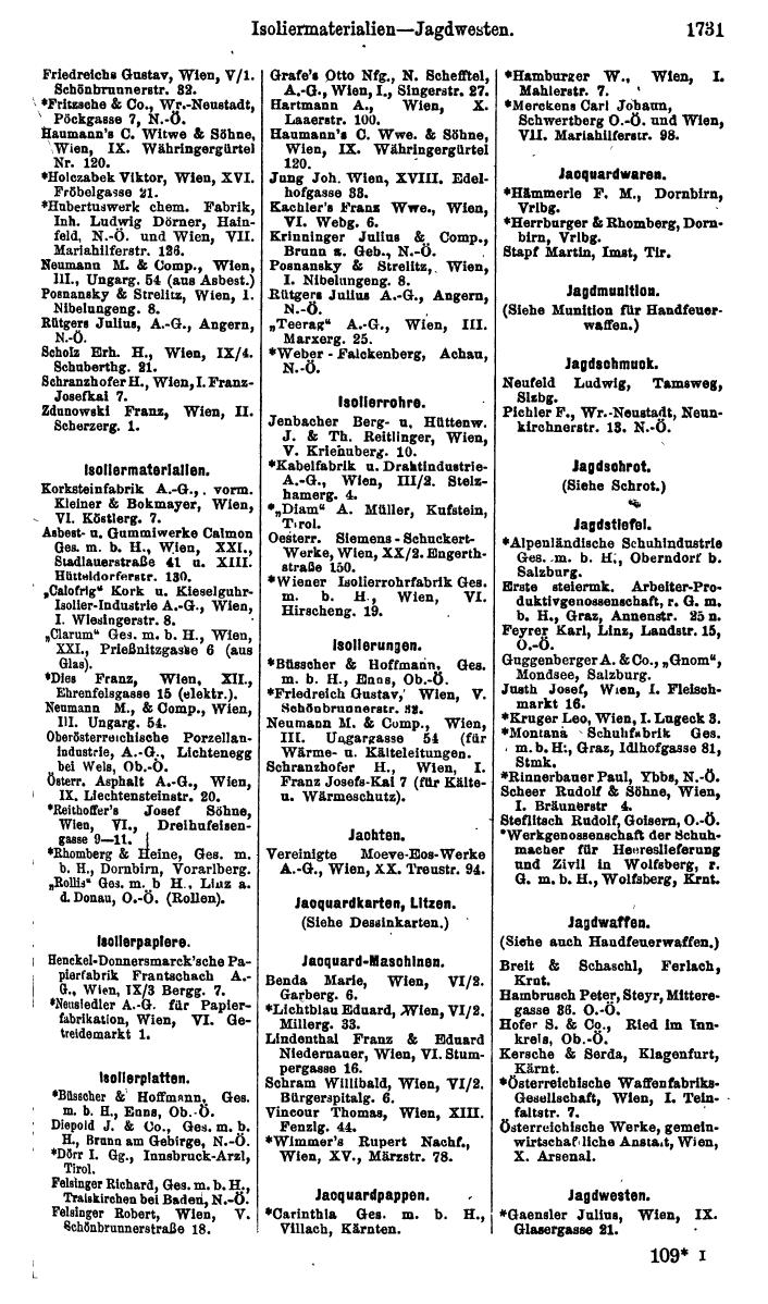 Compass. Finanzielles Jahrbuch 1923, Band IV: Österreich. - Seite 2307