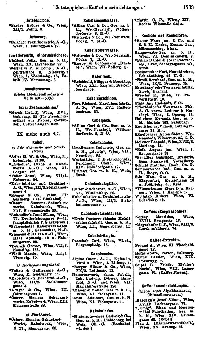 Compass. Finanzielles Jahrbuch 1923, Band IV: Österreich. - Page 2309