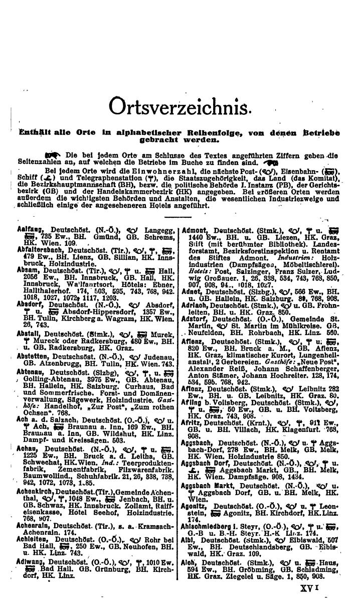 Compass. Finanzielles Jahrbuch 1923, Band IV: Österreich. - Page 231