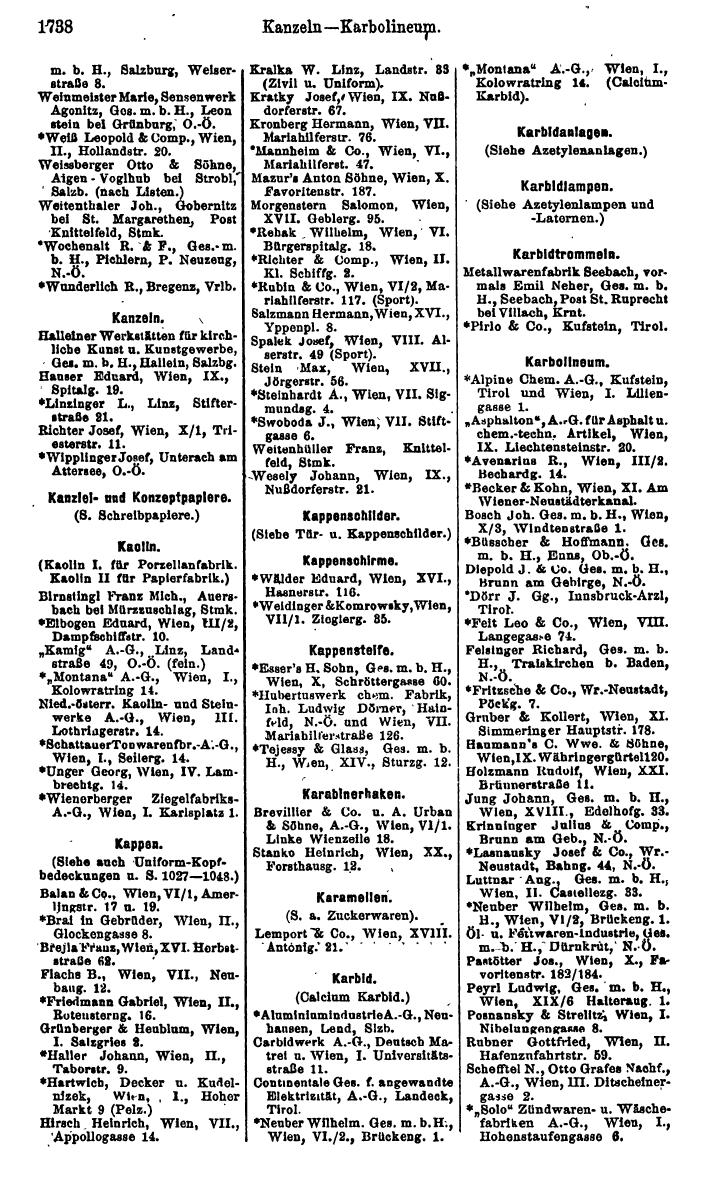 Compass. Finanzielles Jahrbuch 1923, Band IV: Österreich. - Page 2314