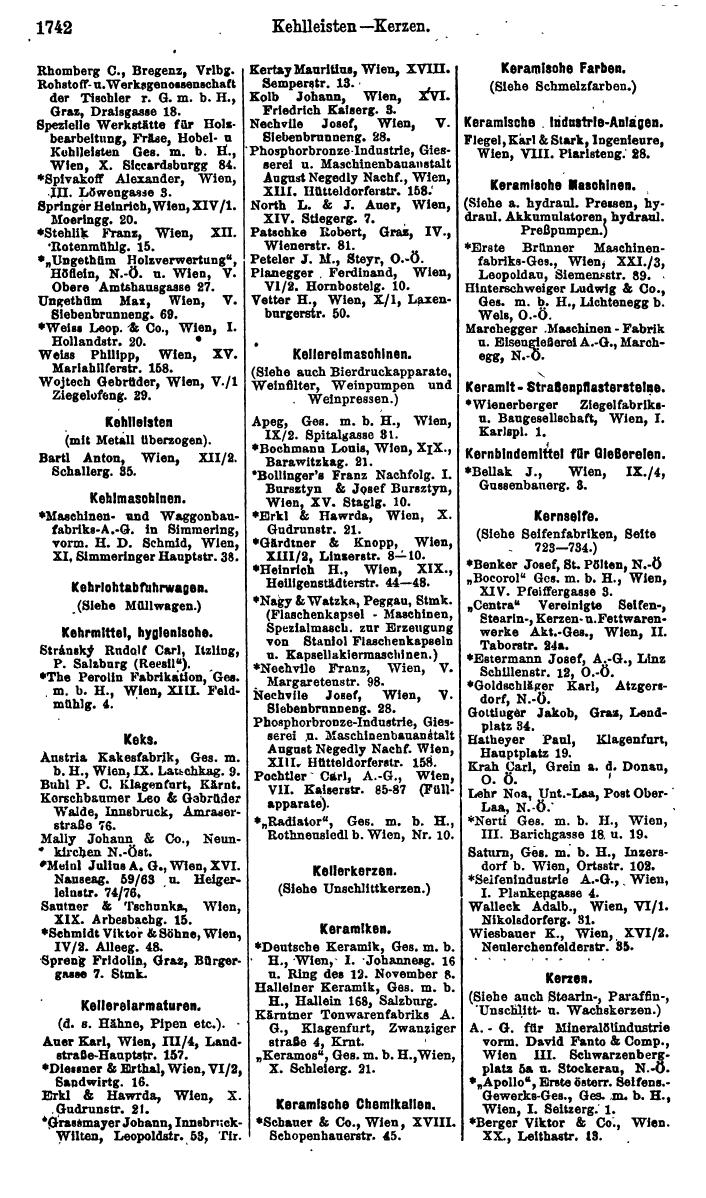Compass. Finanzielles Jahrbuch 1923, Band IV: Österreich. - Page 2318