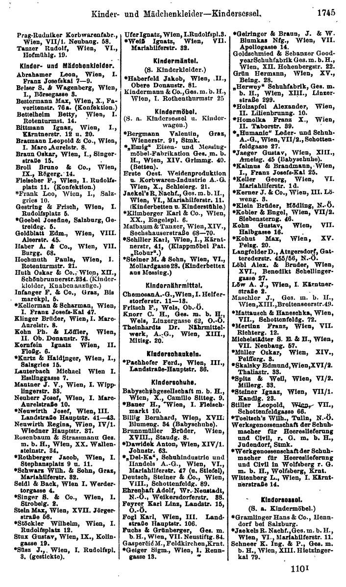 Compass. Finanzielles Jahrbuch 1923, Band IV: Österreich. - Page 2321