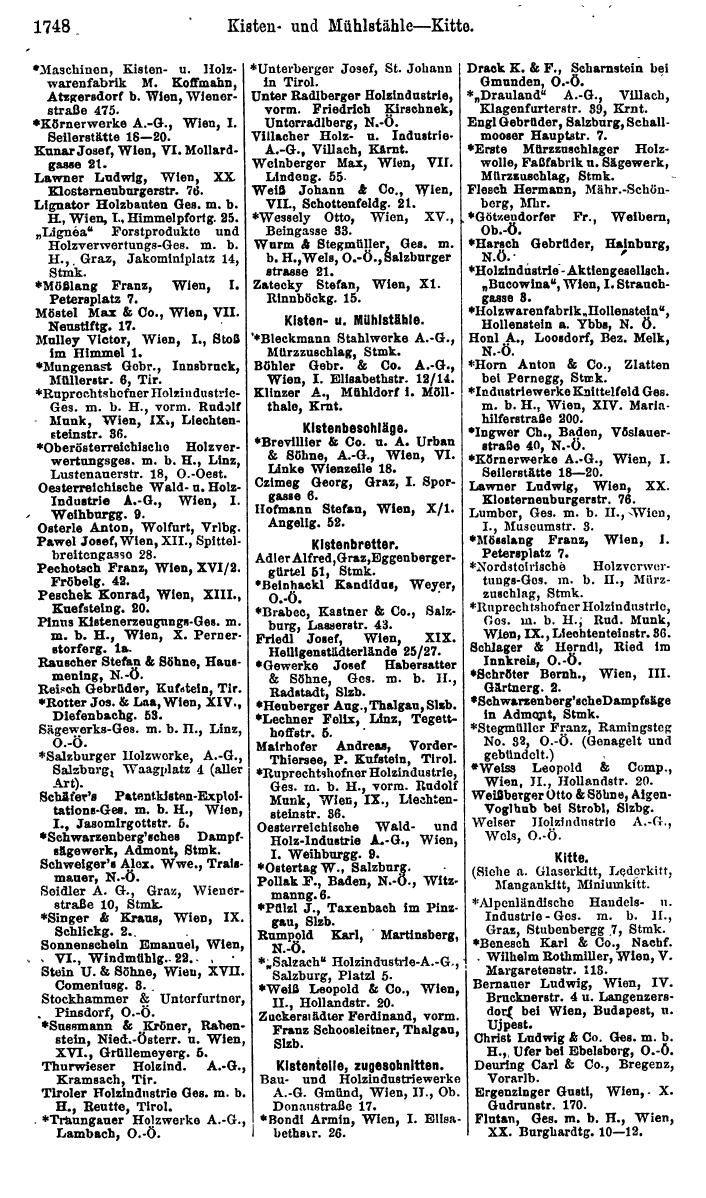 Compass. Finanzielles Jahrbuch 1923, Band IV: Österreich. - Seite 2324