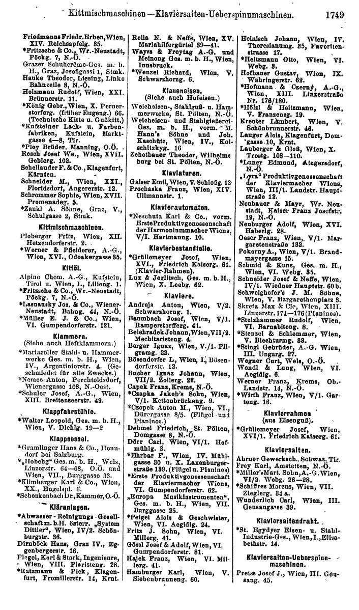 Compass. Finanzielles Jahrbuch 1923, Band IV: Österreich. - Page 2325