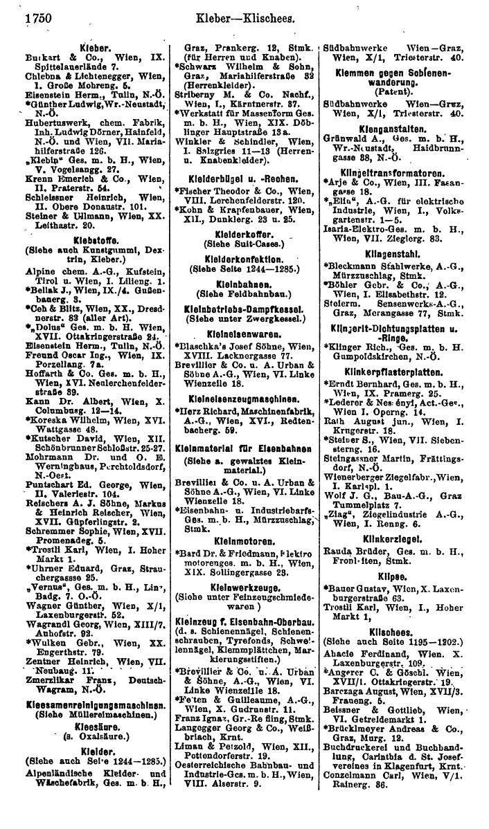 Compass. Finanzielles Jahrbuch 1923, Band IV: Österreich. - Page 2326