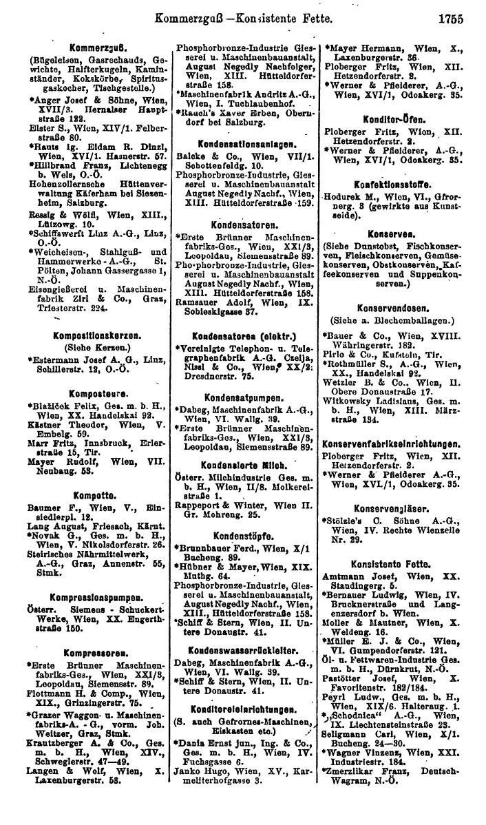 Compass. Finanzielles Jahrbuch 1923, Band IV: Österreich. - Page 2331