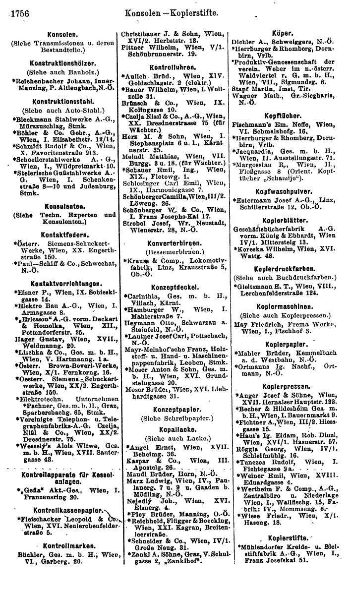 Compass. Finanzielles Jahrbuch 1923, Band IV: Österreich. - Page 2332