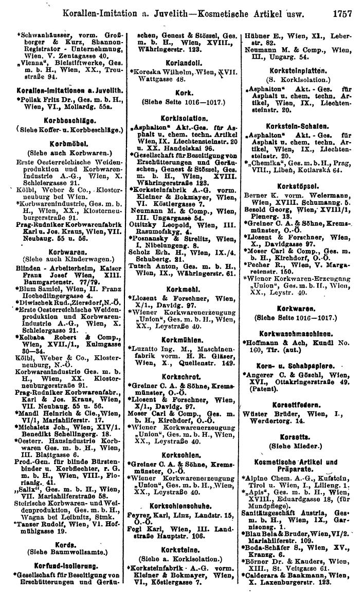 Compass. Finanzielles Jahrbuch 1923, Band IV: Österreich. - Page 2333