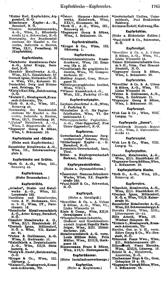 Compass. Finanzielles Jahrbuch 1923, Band IV: Österreich. - Page 2341