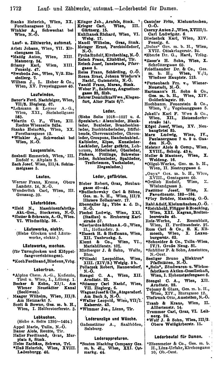 Compass. Finanzielles Jahrbuch 1923, Band IV: Österreich. - Page 2348