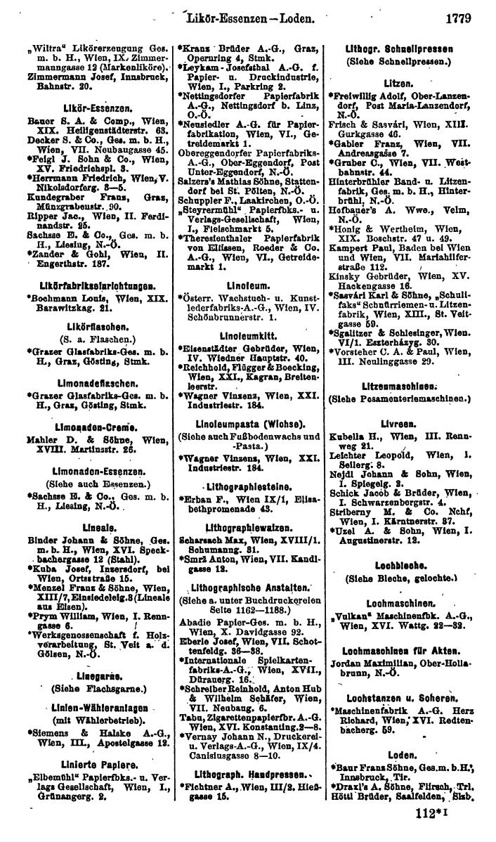 Compass. Finanzielles Jahrbuch 1923, Band IV: Österreich. - Seite 2355