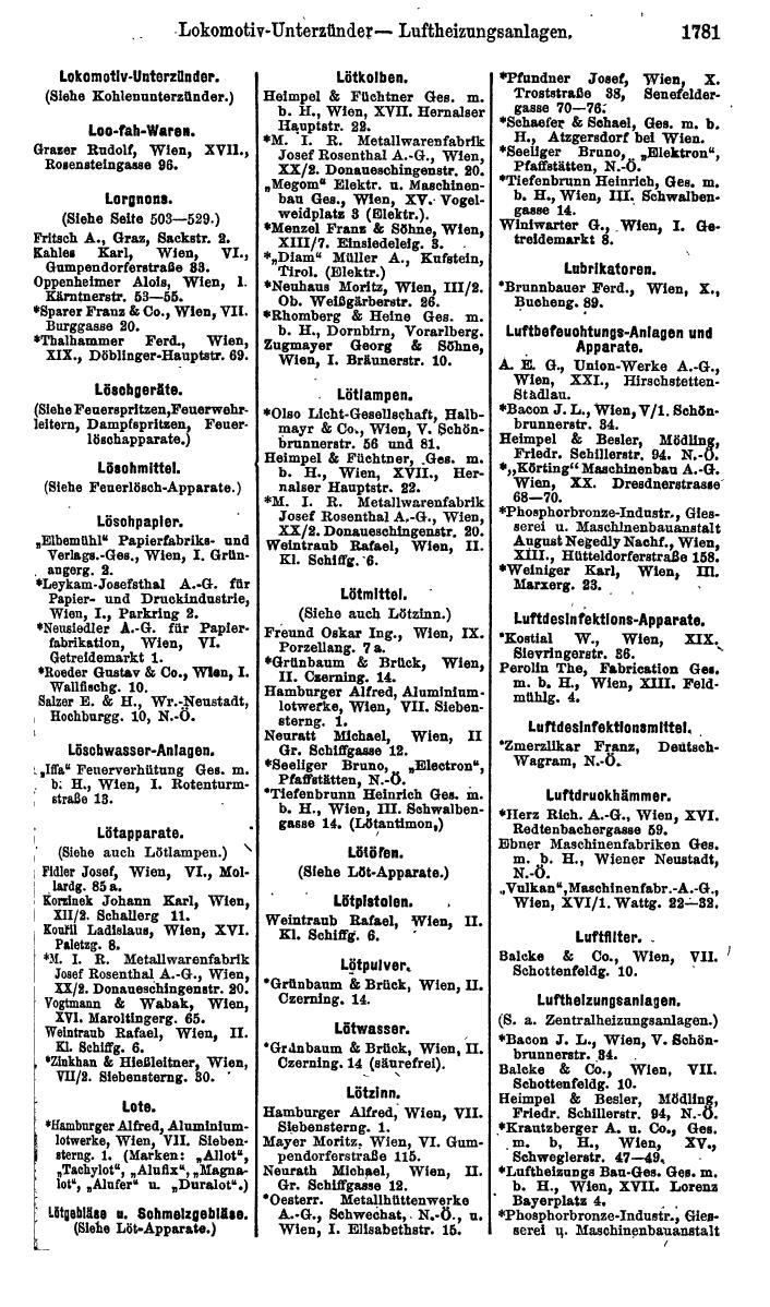 Compass. Finanzielles Jahrbuch 1923, Band IV: Österreich. - Page 2357