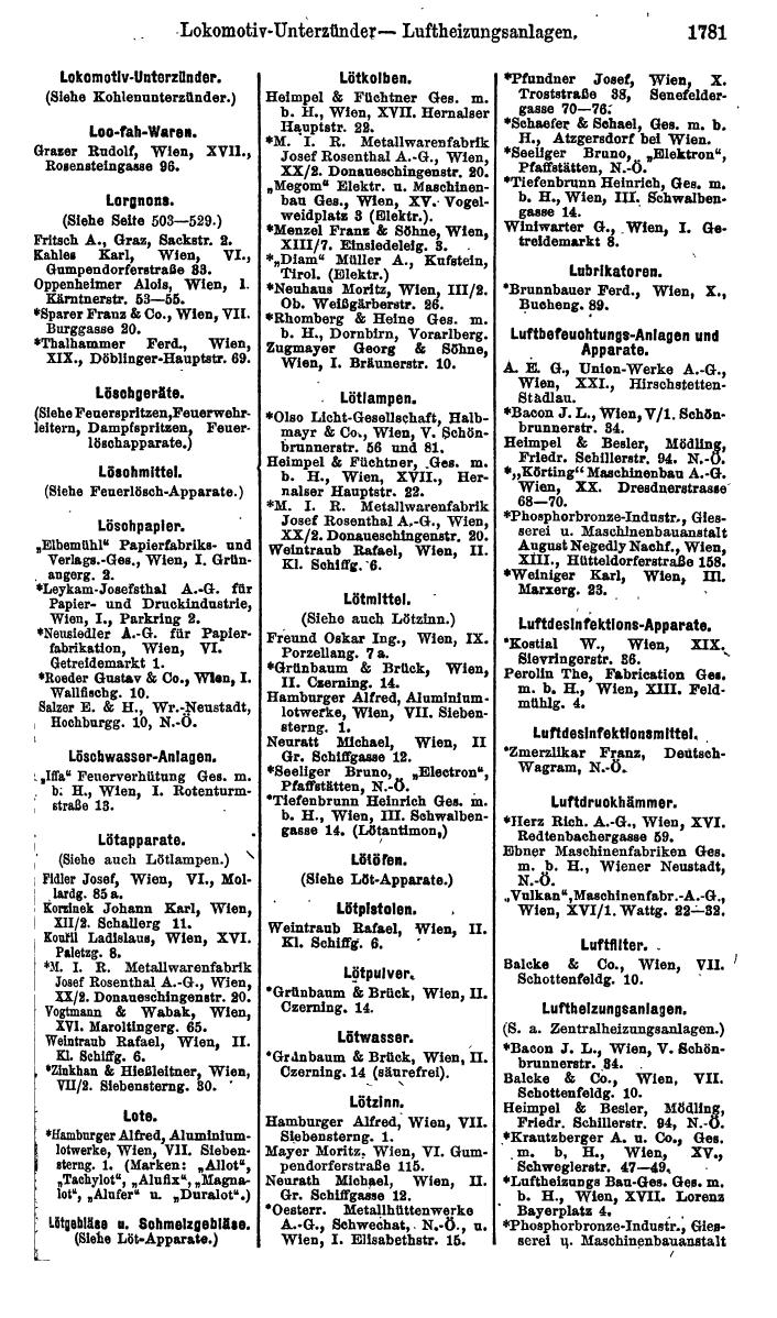 Compass. Finanzielles Jahrbuch 1923, Band IV: Österreich. - Seite 2357