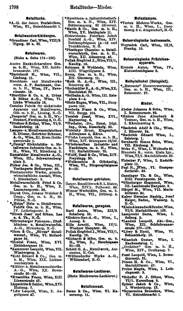 Compass. Finanzielles Jahrbuch 1923, Band IV: Österreich. - Seite 2374