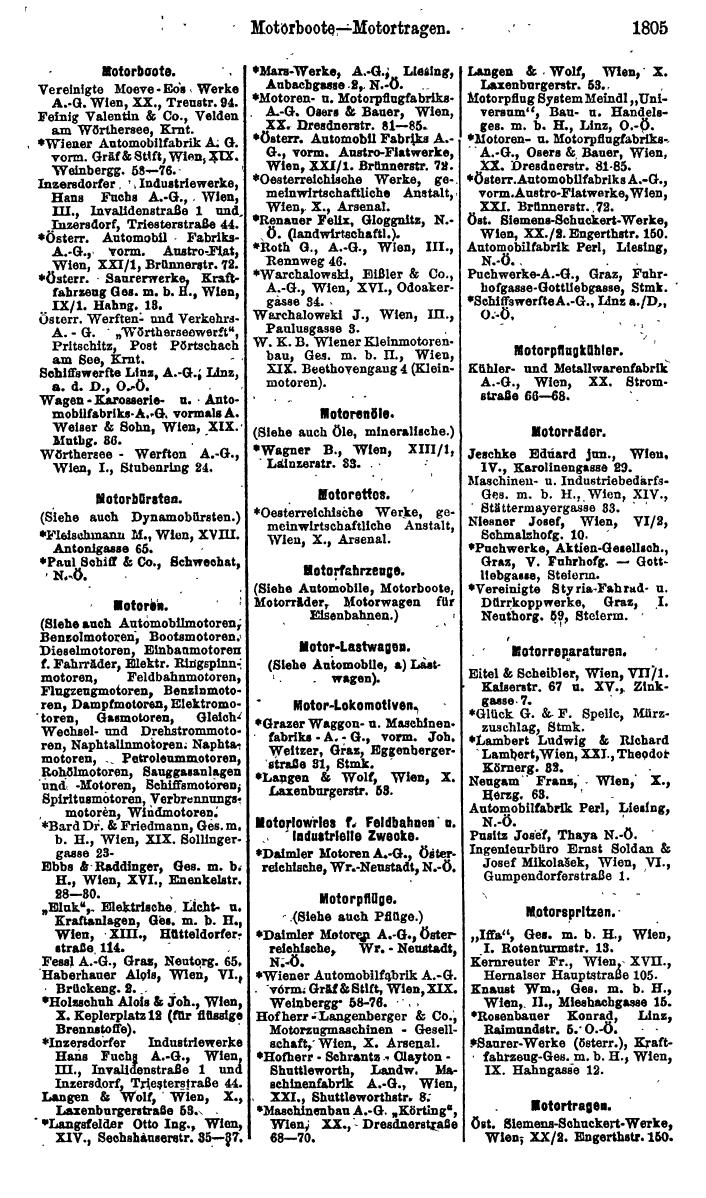 Compass. Finanzielles Jahrbuch 1923, Band IV: Österreich. - Page 2381