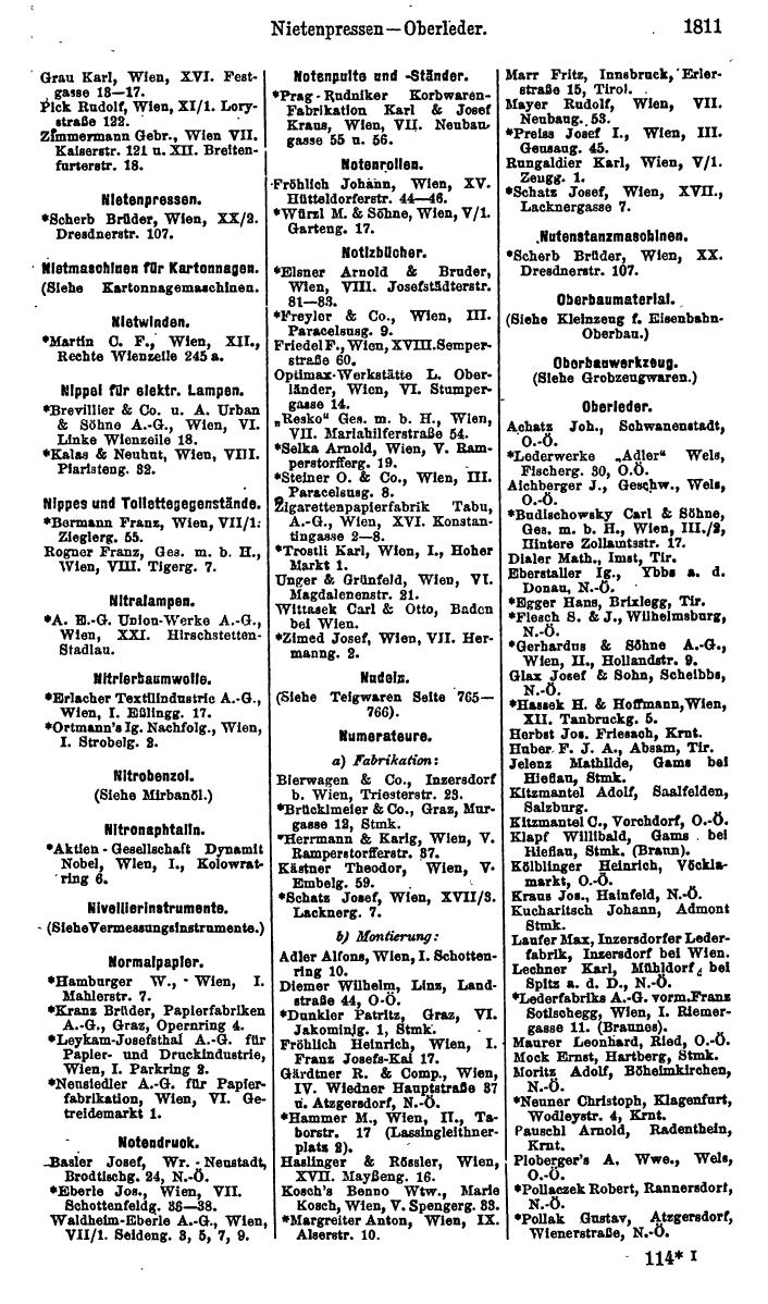 Compass. Finanzielles Jahrbuch 1923, Band IV: Österreich. - Page 2387