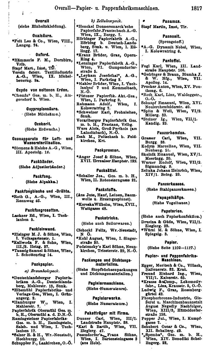 Compass. Finanzielles Jahrbuch 1923, Band IV: Österreich. - Page 2393