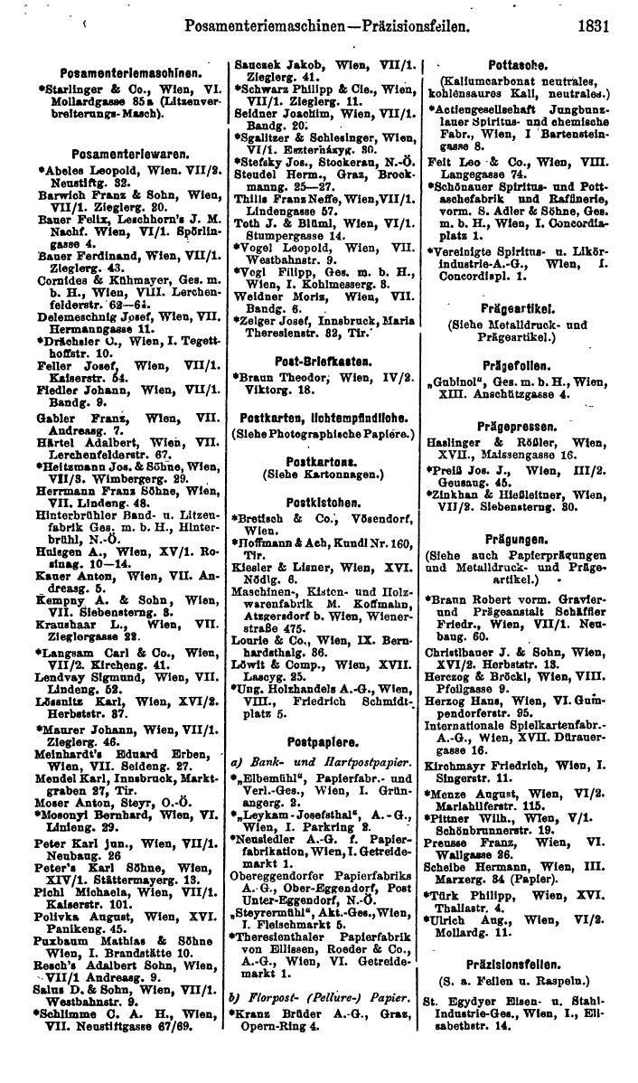 Compass. Finanzielles Jahrbuch 1923, Band IV: Österreich. - Seite 2407